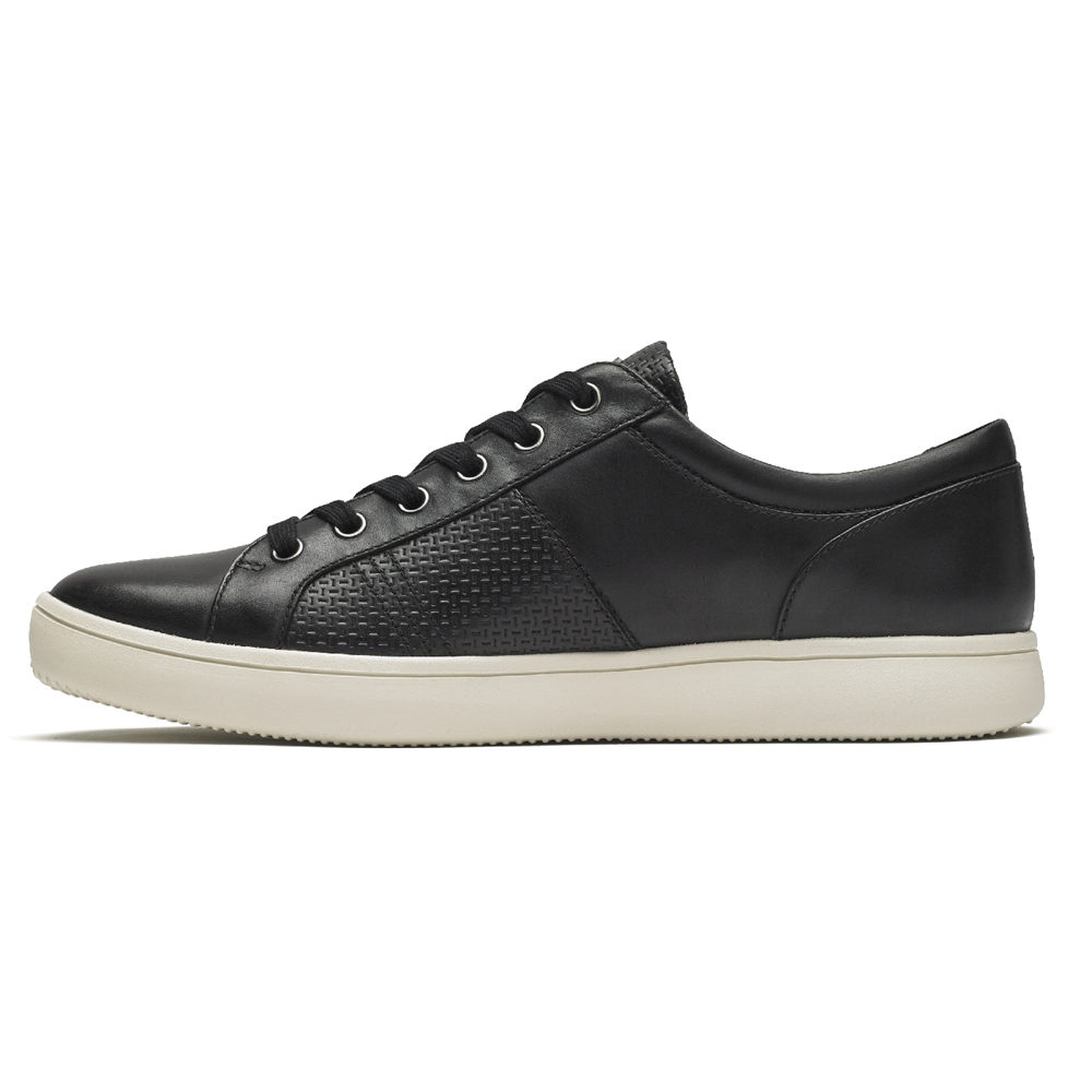 Rockport Mens Sneakers Black - Colle Tie - UK 340-VAYJCZ